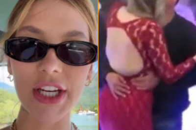 CHOQUE! VIRGINIA GRITOU ALTO NA CARA DO SOGRO QUANDO DESCOBRIU QUE ELE ESTAVA A ABRAÇAR E BEIJAR UMA MULHER DESCONHECIDA.